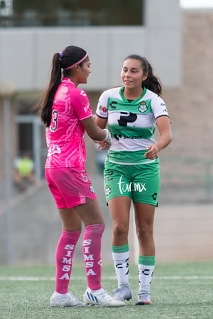 Frida Cussin, Arlett Casas | Santos Laguna vs Atlas FC femenil J13 A2022 Liga MX