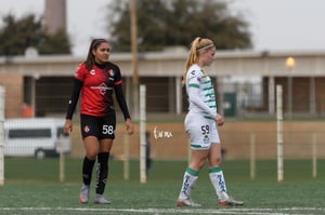 Alexa Ostos, Ana Torres | Santos vs Atlas J6 C2022 Liga MX