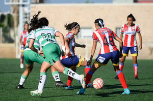 Stefany Martínez, Laisha Hernández | Santos Laguna vs Atlético de San Luis femenil sub 18