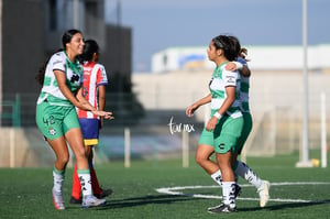 Del gol de Paulina Peña, Frida Cussin, Paulina Peña | Santos Laguna vs Atlético de San Luis femenil sub 18