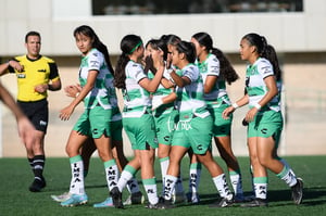 Del gol de Paulina Peña, Yessenia Novella, Celeste Guevara, | Santos Laguna vs Atlético de San Luis femenil sub 18