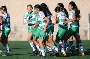 Del gol de Paulina Peña, Tania Baca, Perla Ramirez, Ana Piña | Santos Laguna vs Atlético de San Luis femenil sub 18