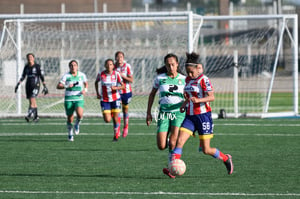 Abril Sierra, Yessenia Novella | Santos Laguna vs Atlético de San Luis femenil sub 18