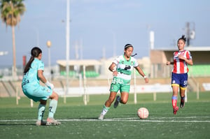 Layda Fernandez, Abril Sierra, Brenda Saldaña | Santos Laguna vs Atlético de San Luis femenil sub 18