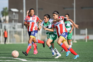 Angela Benavides, Ghislane López, Judith Félix | Santos Laguna vs Atlético de San Luis femenil sub 18