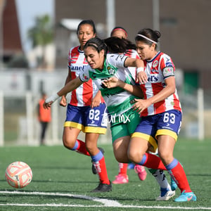 Ghislane López, Judith Félix | Santos Laguna vs Atlético de San Luis femenil sub 18
