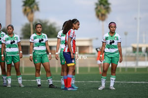 Celeste Guevara, Nadia Jiménez, Amalia González | Santos Laguna vs Atlético de San Luis femenil sub 18