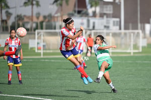 Ghislane López, Paulina Peña | Santos Laguna vs Atlético de San Luis femenil sub 18