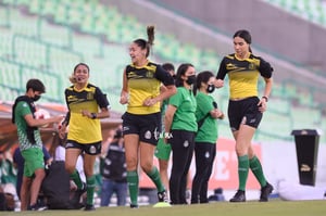 árbitros Santos vs FC Juárez femenil @tar.mx