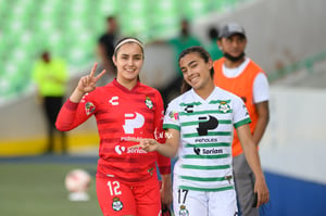 Paola Calderón, Marianne Martínez | Santos Laguna vs FC Juárez femenil, jornada 16