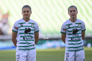 Daniela Delgado, Alexxandra Ramírez | Santos Laguna vs FC Juárez femenil, jornada 16