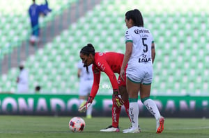 Hannia De Avila, Lucero Lara | Santos Laguna vs FC Juárez femenil, jornada 16