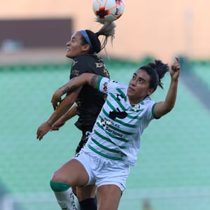 Lucero Lara, Jasmine Casarez | Santos Laguna vs FC Juárez femenil, jornada 16
