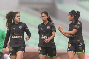 Ana  González, Fátima Arellano, Rubí Villegas | Santos Laguna vs FC Juárez femenil, jornada 16