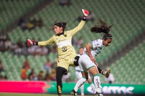 Cinthya Peraza, Christina Holguin | Santos Laguna vs FC Juárez femenil, jornada 16