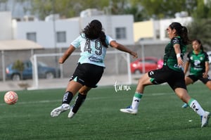 Gineva Lopez, Judith Félix | Santos Laguna vs Leon FC Liga MX Femenil sub 18