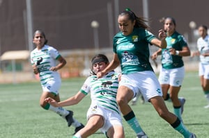 Tania Baca, Paola Frausto | Santos vs Leon J18 C2022 Liga MX