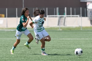 Tania Baca, Alessandra Yanes | Santos vs Leon J18 C2022 Liga MX