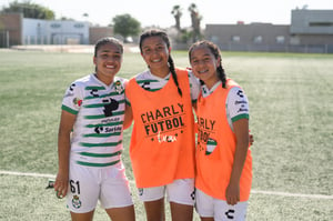 Lizzy Rodríguez, Celeste Guevara, Hiromi Alaniz | Santos vs Leon J18 C2022 Liga MX