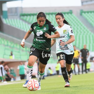 Judith Félix , Lixy Rodríguez | Santos Laguna vs León femenil J5