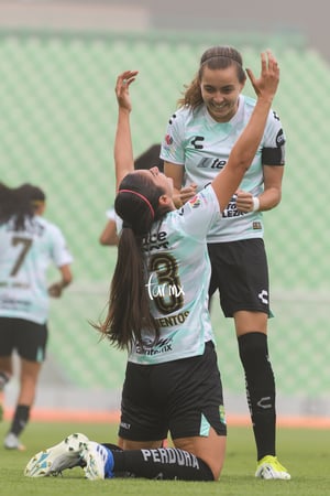 Del gol de Yashira, Yashira Barrientos, Daniela Calderón | Santos Laguna vs León femenil J5