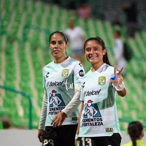 Romina Ríos, Marcela Valera | Santos Laguna vs León femenil J5