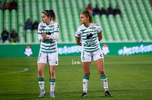 Daniela Delgado, Alexia Villanueva | Santos vs Leon J6 C2022 Liga MX femenil
