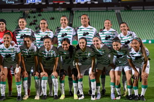 Nancy Quiñones, Karen Maprigat, Daniela Delgado, Marianne Ma | Santos vs Leon J6 C2022 Liga MX femenil