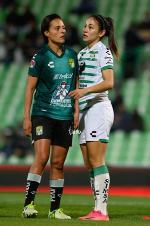 Katia Estrada, Yazmin Álvarez | Santos vs Leon J6 C2022 Liga MX femenil