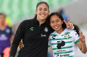 Olga Trasviña, Nicole Buenfil | Santos vs Mazatlán J17 C2022 Liga MX femenil