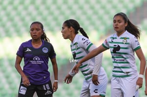 Marcela Valera, Sherlyn Rios | Santos vs Mazatlán J17 C2022 Liga MX femenil