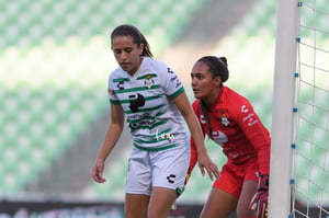 Hannia De Avila, Karyme Martínez | Santos vs Mazatlán J17 C2022 Liga MX femenil
