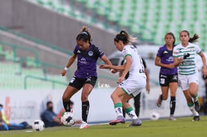 Daniela Delgado, Connie Caliz | Santos vs Mazatlán J17 C2022 Liga MX femenil