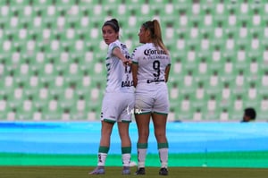 Daniela Delgado, Alexia Villanueva | Santos vs Mazatlán J17 C2022 Liga MX femenil