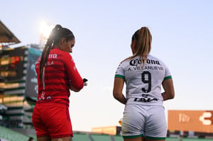 Hannia De Avila, Alexia Villanueva | Santos vs Mazatlán J17 C2022 Liga MX femenil