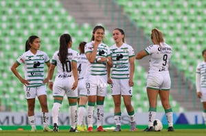 Daniela Delgado, Alexxandra Ramírez | Santos vs Mazatlán J17 C2022 Liga MX femenil