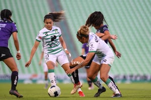Alexxandra Ramírez, Alexia Villanueva, Adriana Calzadillas | Santos vs Mazatlán J17 C2022 Liga MX femenil