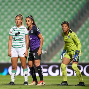 Alexia Villanueva, Alondra Ubaldo, Adriana Calzadillas | Santos vs Mazatlán J17 C2022 Liga MX femenil