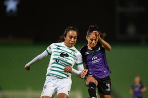 Mariela Jiménez, Adriana Calzadillas | Santos vs Mazatlán J17 C2022 Liga MX femenil