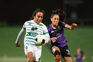 Mariela Jiménez, Adriana Calzadillas | Santos vs Mazatlán J17 C2022 Liga MX femenil