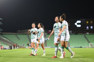 Katia Estrada, Aidé Pérez, Alexxandra Ramírez | Santos vs Mazatlán J17 C2022 Liga MX femenil