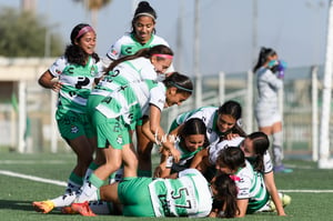 Frida Cussin, Audrey Vélez, Paola Vidal, Alexia Valenzuela, | Santos Laguna vs Mazatlán J5 A2022 Liga MX