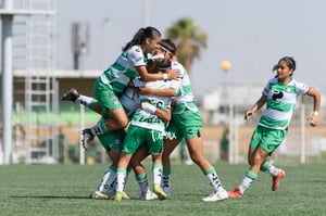 Celebran gol de Nadia | Santos Laguna vs Mazatlán J5 A2022 Liga MX