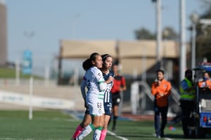 Perla Ramirez, Sara Ortiz | Santos vs Monterrey J1 C2022 Liga MX