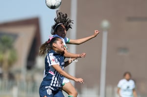 Ailin Serna, Allison Quiroz | Santos vs Monterrey J1 C2022 Liga MX
