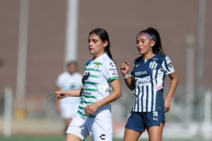 Audrey Vélez, Kimberly Rodríguez | Santos vs Monterrey J1 C2022 Liga MX