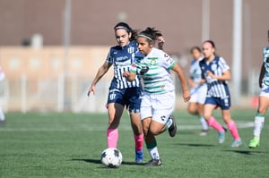 Paulina Peña, Anna Hawks | Santos vs Monterrey J1 C2022 Liga MX