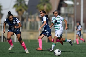 Paulina Peña, Carla Montes | Santos vs Monterrey J1 C2022 Liga MX