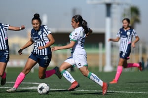 Judith Félix, Natalia Estrada | Santos vs Monterrey J1 C2022 Liga MX
