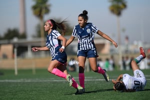 Natalia Estrada, Ximena Peña | Santos vs Monterrey J1 C2022 Liga MX